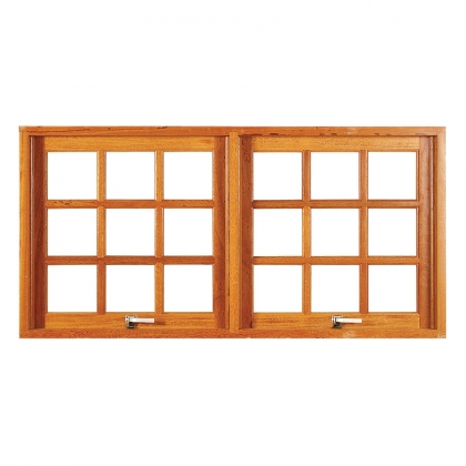 Vitrô Max Ar Quadriculado 2 Módulos Horizontal com Ferragem
