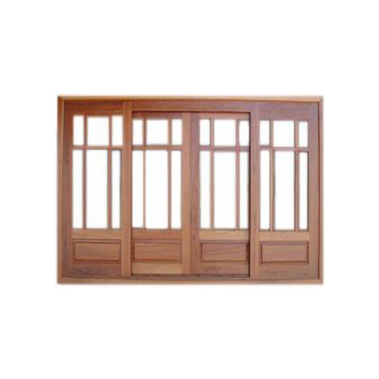 Vitrô de Correr Elegance 4 Folhas com Ferragem