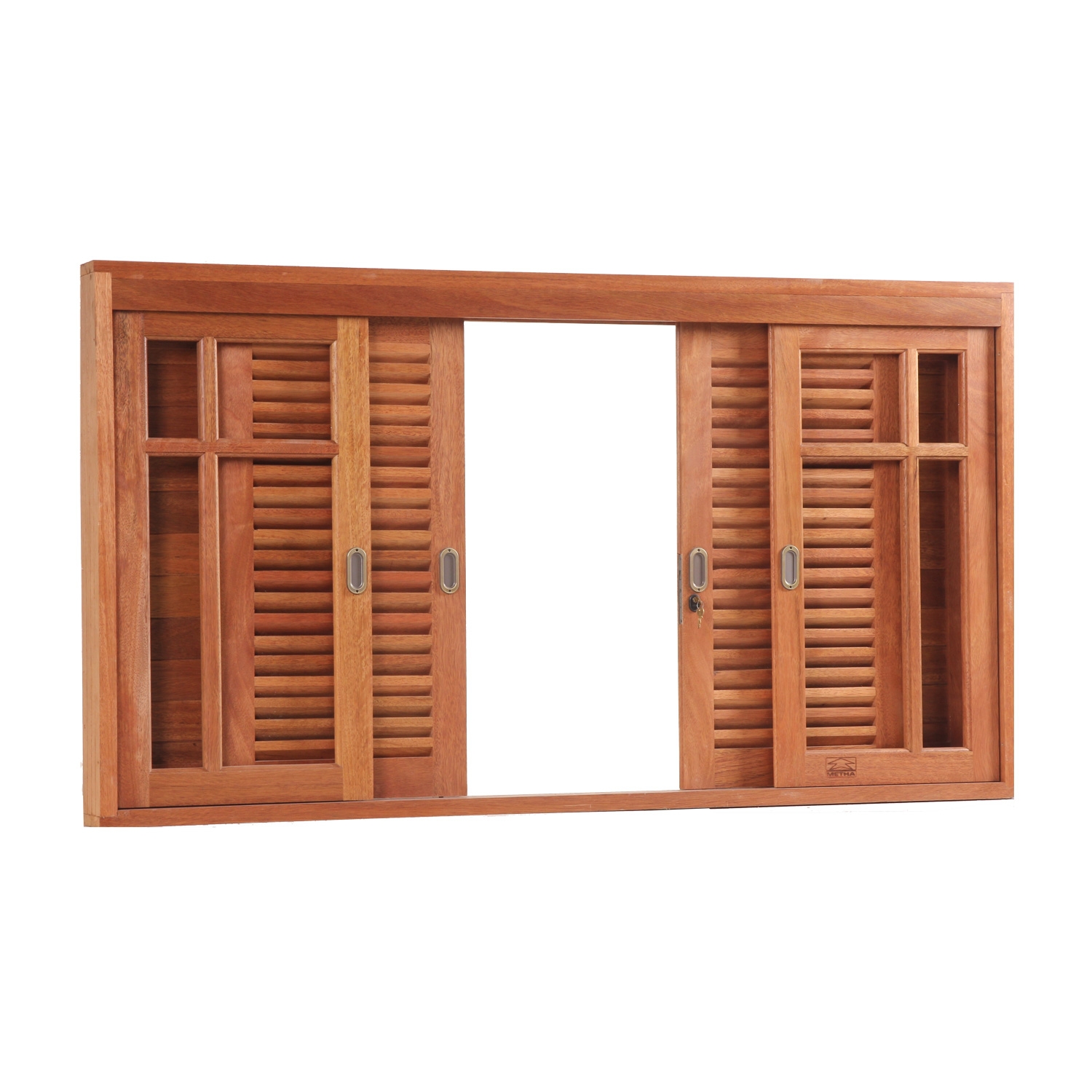 Veneziana de Correr H 6 Folhas com Ferragem